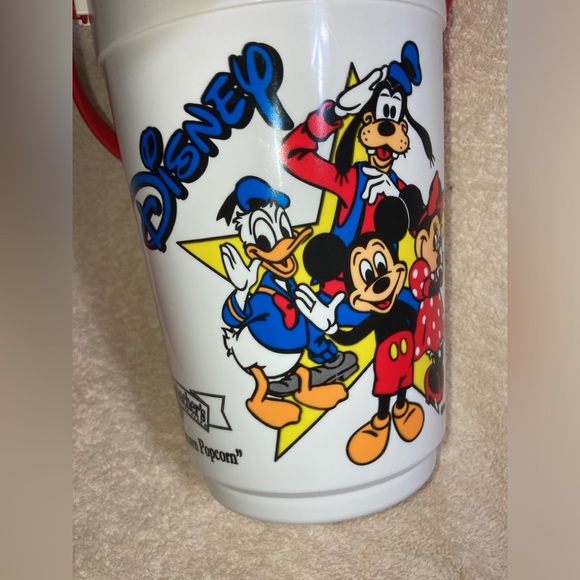 1992 DISNEY PARKS POPCORN BUCKET WHIRLEY ORVILLE REDENBACHER MICKEY MOUSE & GANG - Picture 14 of 16